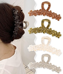 baratos -flor grampos de garra grandes para cabelos grossos garras de cabelo para cabelos grossos grampos de garra de cabelo longo pacote de variedade grampos de cabelo grandes para cabelos grossos grampos de