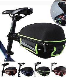 Χαμηλού Κόστους -west biking® 8 l τσάντα σέλας ποδηλάτου τσάντα ράφι ποδηλάτου με μεταλλικό σκελετό και κάλυμμα βροχής αδιάβροχο ελαφρύ αντανακλαστικό λωρίδες υφασμάτινη τσάντα ποδηλάτου lycra eva τσάντα ποδηλάτου ποδηλασία τσάντα ποδήλατο ποδήλατο ποδηλασία