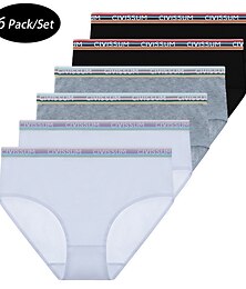economico -Per uomo Confezione da 6 Biancheria intima Slip Cotone organicp Traspirante Liscio Multicolore