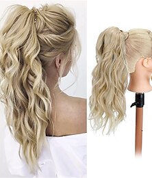 economico -A cordoncino Code Soffice / Classico / Facile da indossare Capelli sintetici Pezzo di capelli Estensione capelli Riccio Lungo Da sera / Festa / Serata / Da tutti i giorni