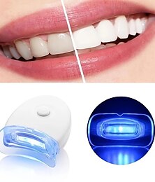 abordables -instrument de blanchiment des dents à led, outil de lumière de soins bucco-dentaires à lumière bleue rechargeable portable, instrument de blanchiment des dents électrique, mini outil de soins