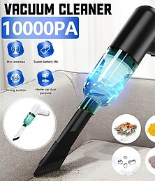 cheap -Mini Cordless Vacuum Cleaner Rechargeable Wireless Vacum Cleaner For Students Home Car Office Dual-use USB Handheld Dry Wet Strong Suction