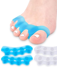 baratos -produtos para cuidados com os pés, 1 pacote, separadores de dedos para corrigir joanetes e restaurar os dedos à sua forma original corretor de joanetes para mulheres espaçadores de dedos masculinos