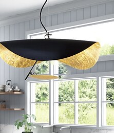 cheap -LED Pendant Light Golden Hat Chandelier Bar Model Room Clothing Store Hotel Restaurant Hotel Club Lobby Light,Post-modern Light Luxury Creative Flying Saucer Chandelier