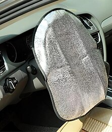 ieftine -parasolar pentru volanul autovehiculului volan protectie solara husa reflectorizanta termica capac protector potrivit pentru toate camioanele SUV-uri masini