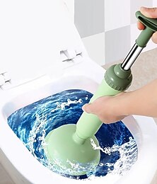 economico -stantuffo per wc, pompa ad alta pressione anti intasamento detergente per wc per bagno cucina scarico lavello doccia vasca pulizia