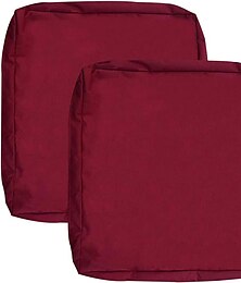 abordables -2 fundas de cojines para patio, funda de asiento de sofá de mimbre para exteriores, funda impermeable para sofá, protector de muebles para silla de mimbre Oxford