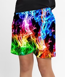 preiswerte -kinderkleidung Jungen Kurze Hose Graphic Atmungsaktiv Weich Comfort Kurze Hose Outdoor Sport Modisch Täglich Blau Mittlere Taille