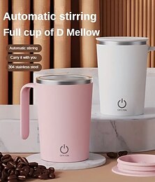 economico -1pc tazza di miscelazione elettrica tazza di miscelazione elettrica tazza di miscelazione magnetica tazza magnetica automatica ricaricabile tazza di caffè auto-mescolante rotante home office viaggi