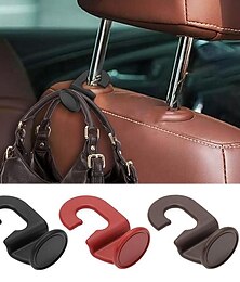 abordables -Crochet de siège arrière de voiture rangement suspendu multifonction support pour téléphone portable support paresseux siège arrière téléphone support invisible accessoires