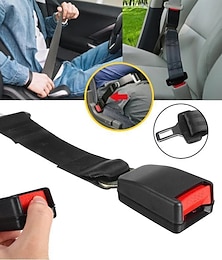 abordables -Extensor de cinturón de seguridad para coche, extensor ajustable para cinturón de seguridad de coche, adecuado para niños, mujeres embarazadas, cinturón de extensión para coche