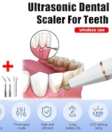 economico -ablatore dentale ad ultrasuoni per i denti rimozione del tartaro dei denti rimozione del tartaro dei denti pulitore della placca dei denti sonico elettrico rimozione della pietra dentale