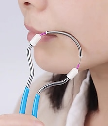 abordables -épilateur facial pour femmes. enlever les poils indésirables sur la lèvre supérieure, le menton, le visage ou le cou le ressort d'épilation d'origine pour les poils disgracieux