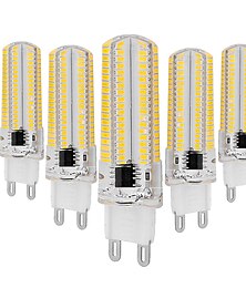 levne -2/5pcs 6W  LED Bi-pin Lights Bulb 600 lm G9 3014 x 104 SMD LED Beads Warm White White AC220-240V