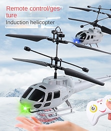 abordables -Hélicoptère radiocommandé à suspension, résistant aux chutes, avion à suspension à induction, jouets pour enfants, cadeau pour enfants