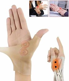 economico -guanti per terapia magnetica manica del polso distorsione del polso manica del polso fissa manica del pollice in silicone protezione della mano del mouse
