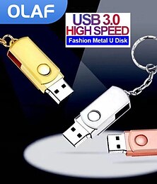 abordables -Clé usb 3.0 en métal haute vitesse clé USB 32g/64g/128g disque flash étanche mini mémoire 32g u bâtons de mémoire flash