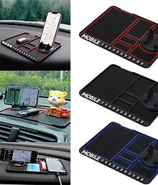 economico -Supporto per telefono da cruscotto Portatile Multiuso Anti-scivolo Porta telefono per Auto Da cruscotto Compatibile con Samsung Galaxy iPhone Appendini per cellulare