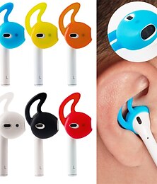 cheap -5 Pair In-Ear Soft Silicone Eartips Case Cover For Apple Airpods Pro Airpods 3 2 Protective Ear Pads Earphone Cup Earpads With Anti-slip Earhook