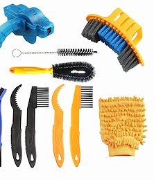 cheap -StarFire Bike Cleaning Kit Bicycle Cycling Chain Cleaner Scrubber Brushes Mountain Bike Wash Tool Set Bicycle Repair Tools Accessories
