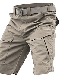 abordables -Homme Short Cargo Shorts de Randonnée Plein Confort Respirable Extérieur du quotidien Sortie Mode Décontractées Noir Vert