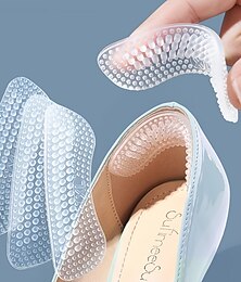 economico -3 paia/set di cuscinetti in gel di silicone per talloni per scarpe – cuscinetti antiscivolo per prevenire le vesciche, comfort e vestibilità dei tacchi alti