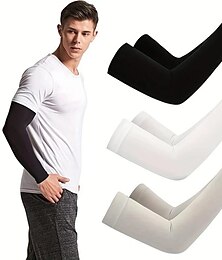 economico -maniche del braccio di raffreddamento per uomo e donna, copertura del braccio di protezione solare UV, adatte per il golf, il ciclismo, la corsa e la guida