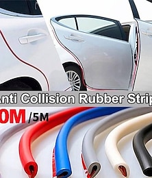 billige -10/5m universell bildørbeskyttelse kantbeskyttere trim styling list gummi ripebeskytter for bil bil
