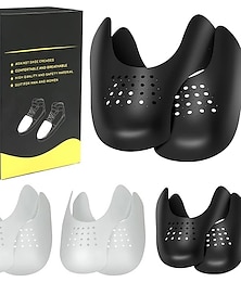 voordelige -1 paar anti-kreuk schoenbeschermer voor sneakers brancard extender sportschoen bescherming teenkappen anti-rimpel steunschoen