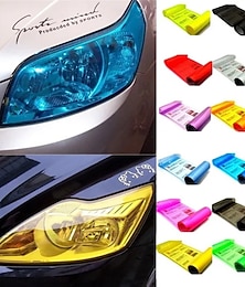 cheap -Car-Styling 30CMX60CM Auto Car Light Headlight Taillight Tint Styling Waterproof Protective Vinyl Film Sticker Car Accessories Pel¨ªcula de la linterna Filme farol Film de phare