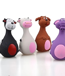 お買い得  -噛む用おもちゃ インタラクティブトイ きしむおもちゃ ととも​​に 耐用的 解放圧力 ペットトレーニング 歯が生えるロープのおもちゃ 歯が生えるおもちゃ のために 犬用 猫用 屋内 屋外 ペットプレイ