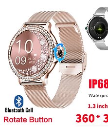 ieftine -696 NX19 Ceas inteligent 1.3 inch Uita-te inteligent Bluetooth Pedometru Reamintire Apel Sleeptracker Compatibil cu Android iOS Dame Telefon Hands-Free Reamintire Mesaj Cadran personalizat IP68