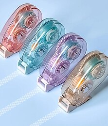 billige -dobbeltsidig selvklebende prikker limtape syrefri&amp; arkivsikker permanent tape rulle tape runner selvklebende tape dispenser for håndverk og scrapbooking (0,23-tommer x 157-tommer), tilbake til