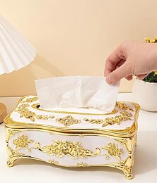 economico -porta fazzoletti, porta carta igienica vintage, elegante porta tovaglioli in acrilico per camera da letto, tavolino, bagno, casa, ristorante, matrimonio