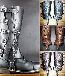 levne -Retro Kamaše Návleky na boty Viking Křižák Shieldmaiden Maškarní kostým Viking