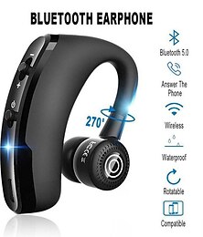 abordables -1PC Écouteurs sans fil Bluetooth professionnels avec microphone commande vocale mains libres écouteurs stéréo réduction de bruit casque Bluetooth pour smartphone