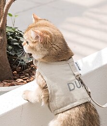 Недорогие -Собаки Коты Ремни Поводки Регулируется Компактность Прочный на открытом воздухе Прогулки Буквы