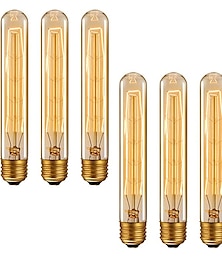 economico -lampada retrò t185 40w e27 filamento dimmerabile fiala a incandescenza decorativa lampadina edison vintage per la vita domestica