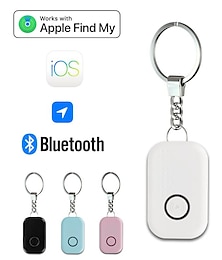 economico -bluetooth anti-smarrimento smart tag mini gps tracker locator per portachiavi valigia borsa bagaglio pet finder funziona con apple find my