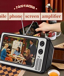 cheap -12 Inch New Mobile Phone Screen Magnifier Enlarged Expand Stand Phone Holder HD Video Amplifier Eyes Protection Retro Tv Box