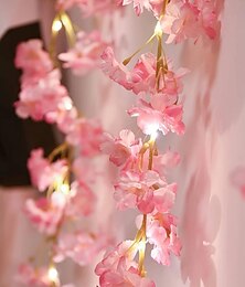 cheap -Cherry Blossom Rattan Light String Led Lights Battery Lights String Lights Christmas Holiday Wedding Room Decoration Lights