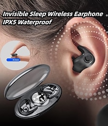 cheap -Sleeping BT Earphones Can Lie On The Side Ears Can Be Worn For A Long Time Without Pain Mini Does Not Flash Light High-quality Sound Quality