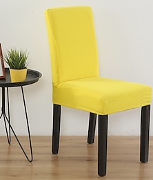economico -coprisedia da pranzo coprisedia elasticizzato bordeaux da fattoria coprisedia in spandex lavabile coprisedia da cucina per sala da pranzo cerimonia nuziale resistente
