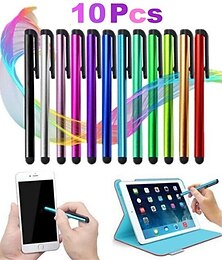 olcso -10db/tétel univerzális kapacitív szilikon toll ceruza képernyő tollak véletlenszerű színű ceruza ipad mobiltelefonhoz