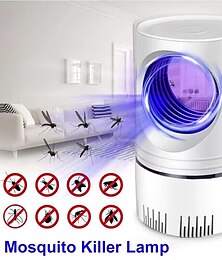 abordables -Lámpara Matamosquitos – Matamoscas Recargable por USB con Fotocatalizador UV Lámpara Antimosquitos para el Hogar y Patio