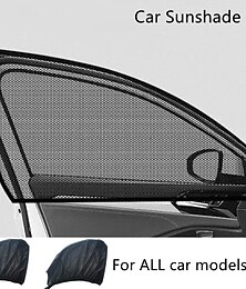 economico -2 pezzi accessori per lo styling dell'auto parasole auto protezione uv tenda laterale finestra parasole maglia parasole protezione pellicole per vetri