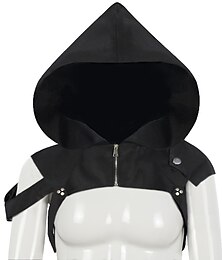 preiswerte -Retro Vintage Punk & Gothic Mittelalterlich Maskerade Pestdoktor Einfarbig Herren Damen Fantasie Karneval Maskerade Party Erwachsene Schal