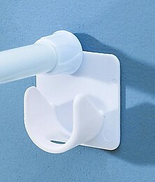 economico -supporto per asta appendiabiti tenda anti-spargimento tenda per porta asta per tenda da doccia telaio di supporto antiscivolo gancio per pasta telaio per asta per tenda da doccia