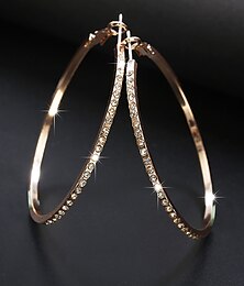 abordables -Mujer Pendientes Moda Exterior Geometría Arete