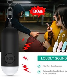 levne -sebeobrana ženy alarm 130db dívka zabezpečení chránit výstraha osobní bezpečnosti výkřik hlasitý klíčenka nouzový alarm